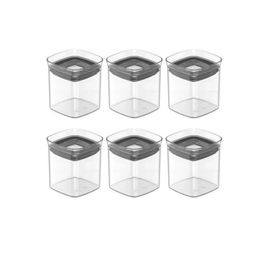 Conjunto 6 Organizadores Hermético Block Natural Martiplast
