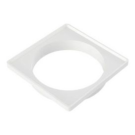 Porta Grelha Quadrada 150 Branco Tigre