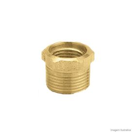 Bucha Redução Latão Ramo 1X3/4