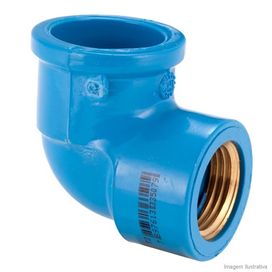 Joelho 90 B.Latao Roscavel 3/4x1/2 Tigre Azul
