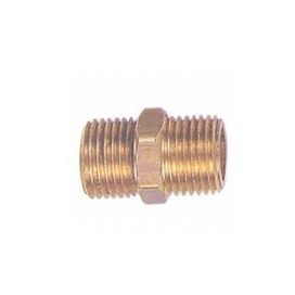 Niple Duplo Latão Macho Macho 3/4 Ramo