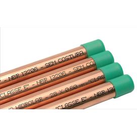 Tubo Cobre Classe E 28mmx2,5m Eluma