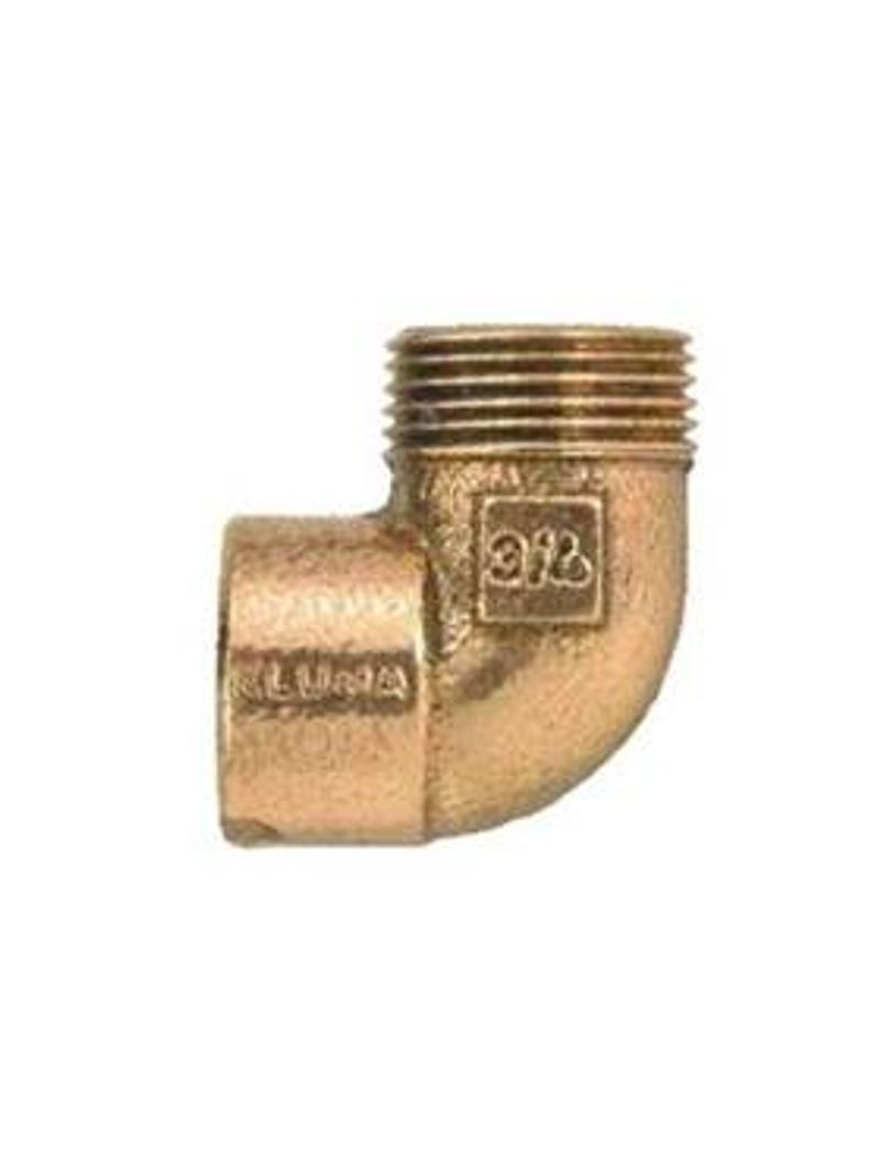 Cotovelo-Rosca-Macho-de-Cobre-90-707-4-22x3-4--mm-sem-Anel-de-Solda-Eluma