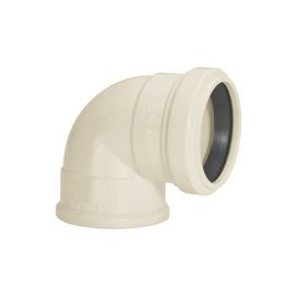 Joelho 90° para Esgoto 40 x 38mm Branco Amanco