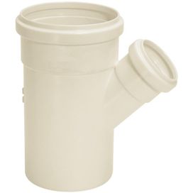 Junção Simples para Esgoto 100x50mm Amanco