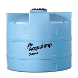 Cisterna Sem Equipamento 5000 Litros Azul Acqualimp