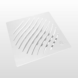 Grelha 100mm Tigre Quadrada