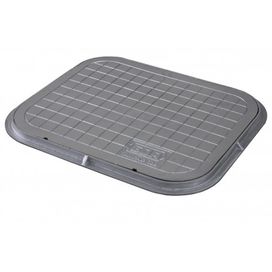 Tampão Alumínio Simples T33 Liso 45x54cm GDA