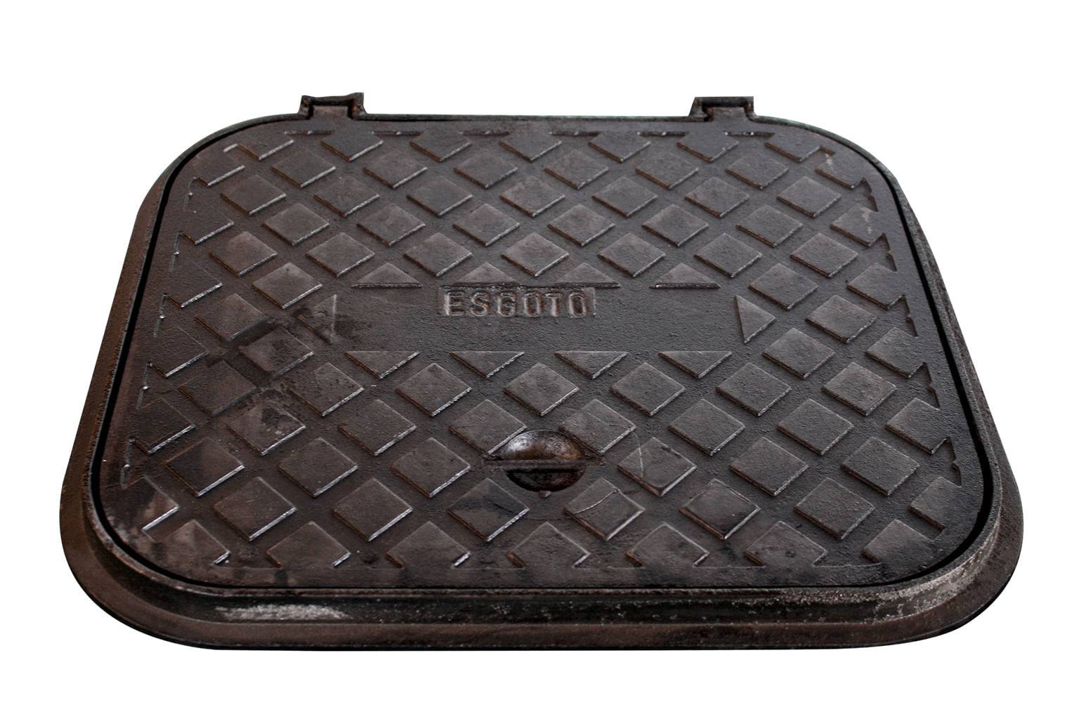 Tampão Ferro Articulado Esgoto T33 42x48cm GDA