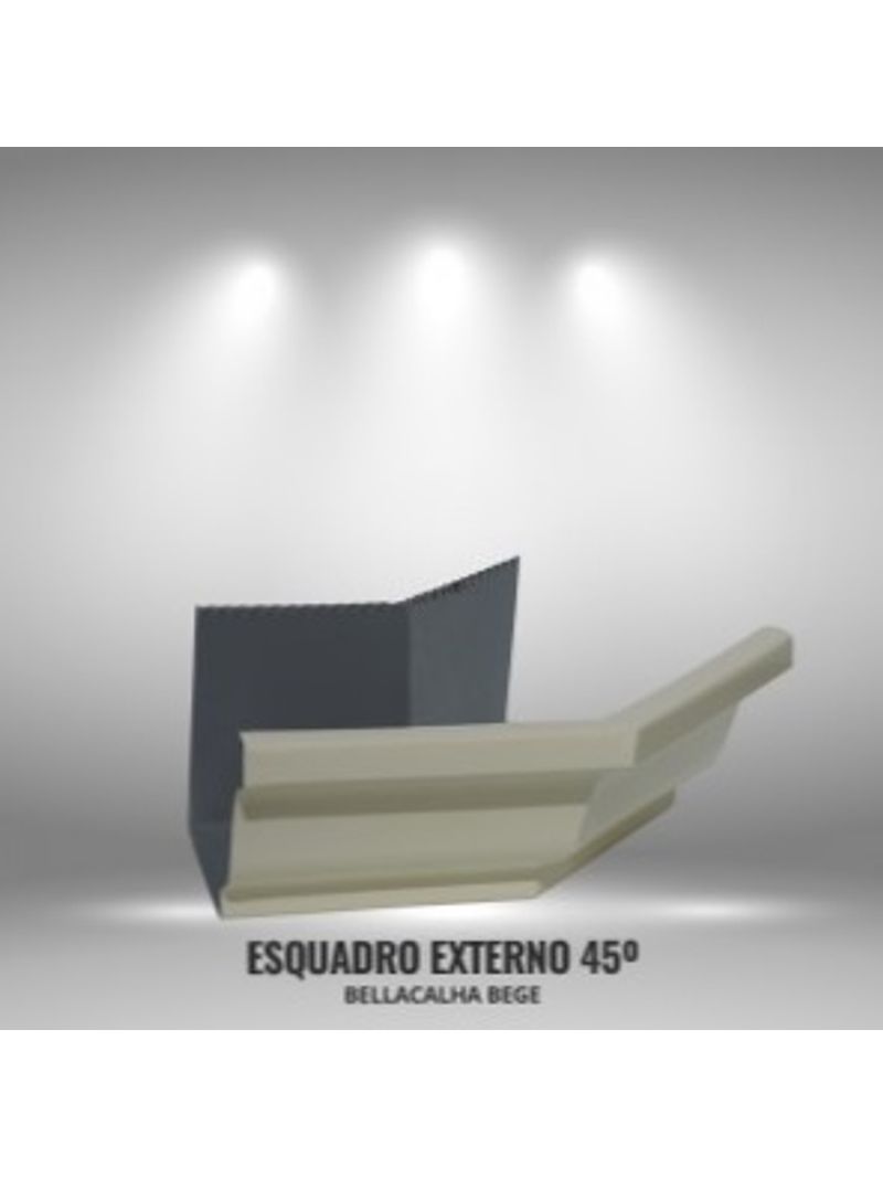 Esquadro-Externo-45-N.16-Bella-Calha--Bege