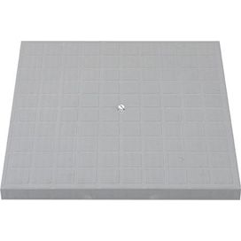 Tampa com aro Polipropileno 20x20cm Odem