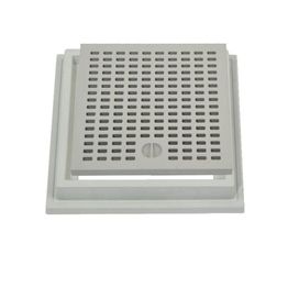 Grelha com Aro em Polipropileno 30X30cm Odem