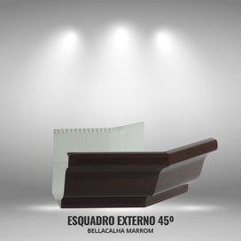 Esquadro Externo Bella Calha 45 N.16