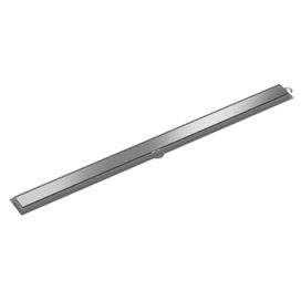 Ralo Linear Flat 90cm Inox Grelha Tigre