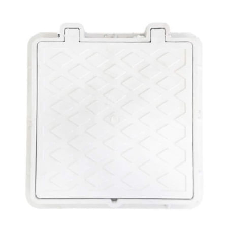 Tampão Articulado com Aro 50x50 Branco Odem