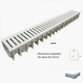 Canal com Grelha Polipropileno 100x120x92cm Odem