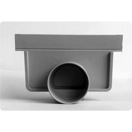 Cabeceira PP Baixo 4x13,5x8,5cm Cinza Odem