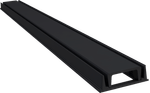 Grelha-Aluminio-Oculta-com-Caixilho-8x100-Preto-Fosco-Gda-Fundidos-
