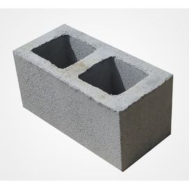 Bloco de Concreto 19X19X39 Fundo Fechado  Refa