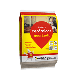 Rejunte Cimentício 1kg Caramelo Quartzolit