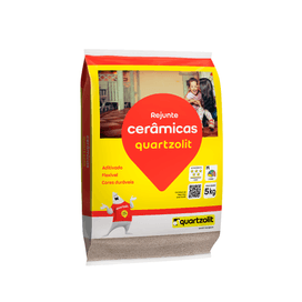 Rejunte Cimentício 5kg Cinza Outono Quartzolit