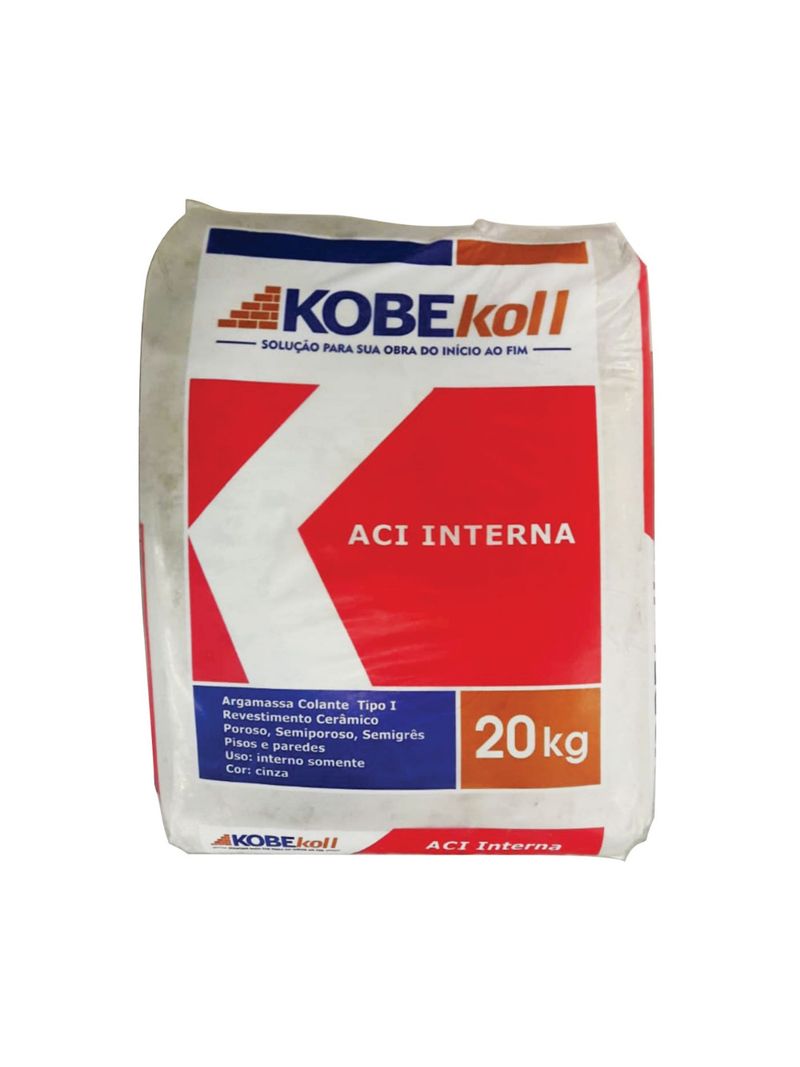 Argamassa-ACI-Interno-20Kg-Kobekoll--Cinza