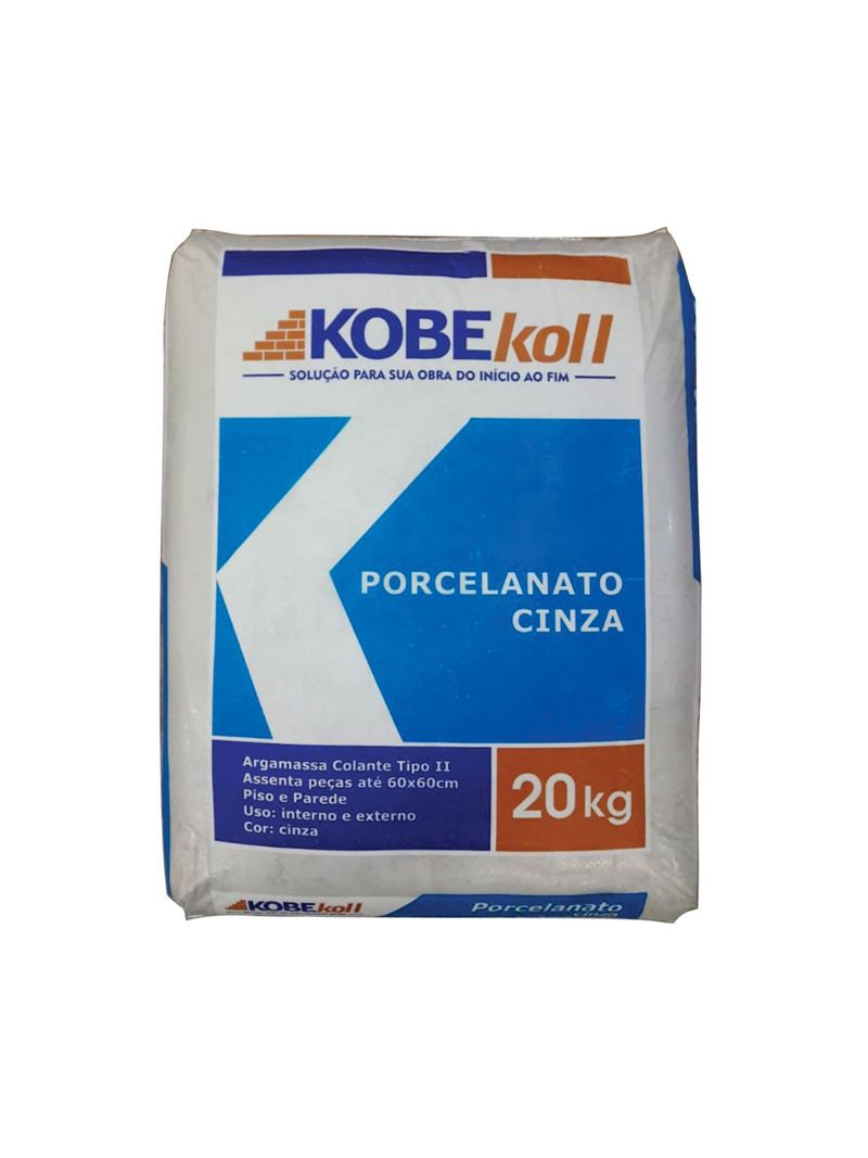 Argamassa-ACII-Porcelanato-Interno-e-Externo-20Kg-Kobekoll-Cinza