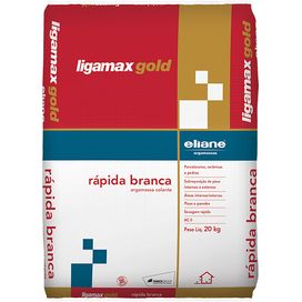 Argamassa ACII Piso Sobre Piso Cura Rápida 20Kg Eliane Branca