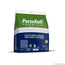Rejunte P-Flex Up 3Kg Portokoll Preto