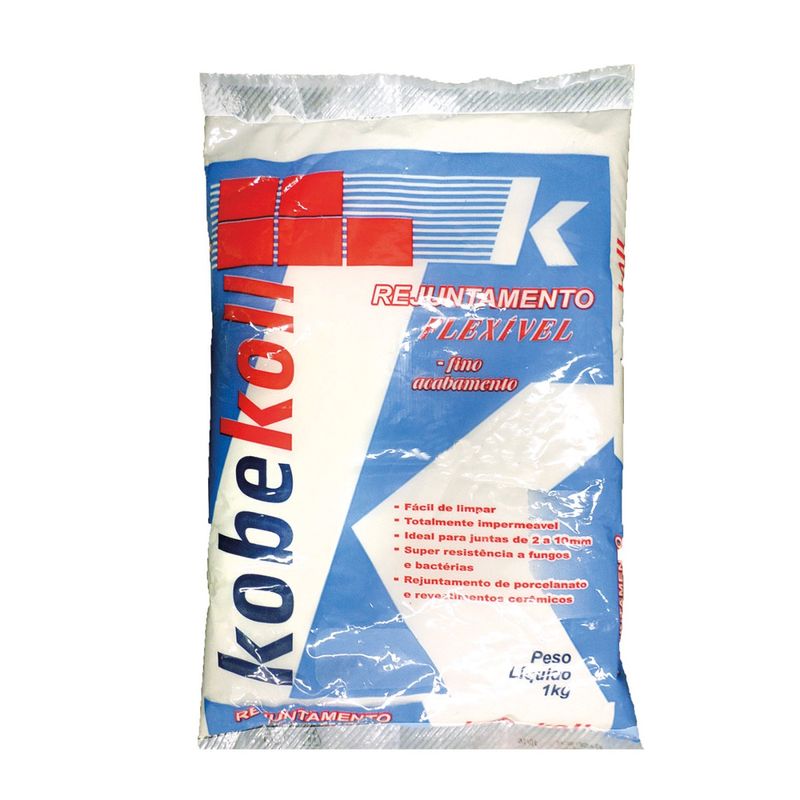 Rejunte P-Flex 3Kg Portokoll Branco Brilhante