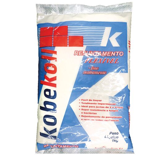 Rejunte P-Flex 3Kg Portokoll Branco Brilhante