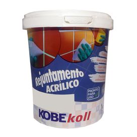 Rejunte Acrílico 1Kg Kobekoll Cinza Platina