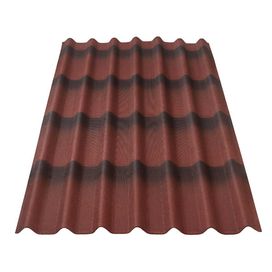 Telha Stilo 3D 200X95Cm Onduline  Vermelha