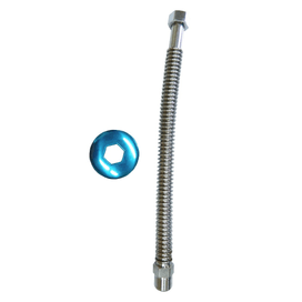 Tubo Flexivel Aço M/F 1/2"" X 3/4"" 30cm Novatec