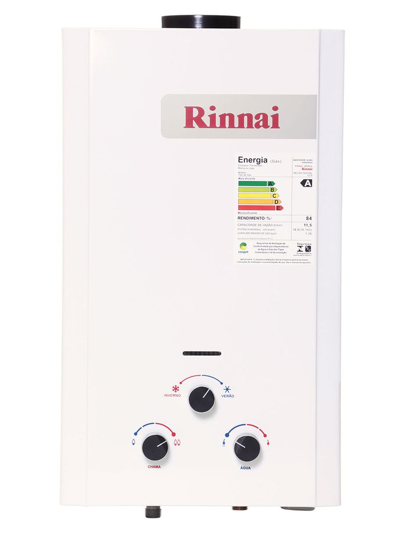 Aquecedor-11-Litros-GN-M11-Rinnai