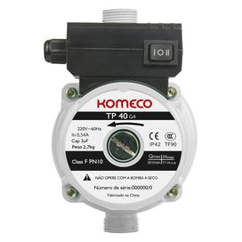 Mini Bomba de Água TP40 G4 Branca 127V 60Hz Komeco