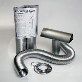 Kit Chaminé 90x370mm Cano 30cm Westaflex