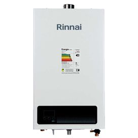 Aquecedor Digital 15L GLP REU-E150 FEHBL Rinnai Branco