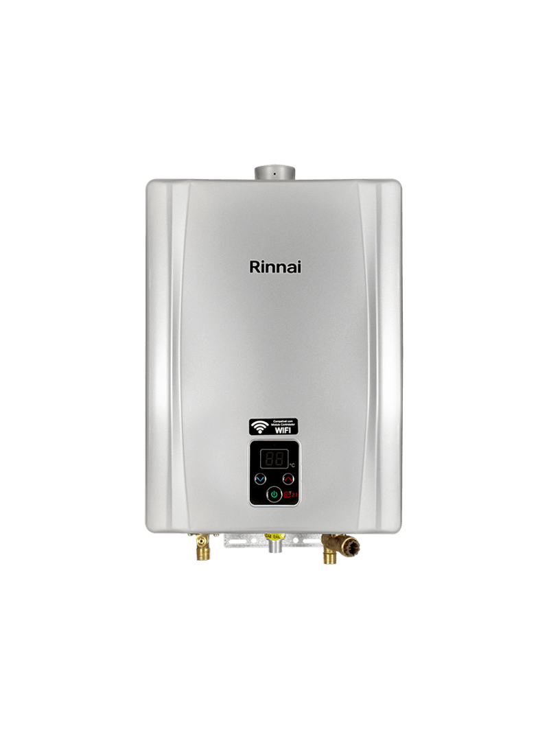 Aquecedor-a-Gas-21L-GLP-Eletronico-Prata-Rinnai