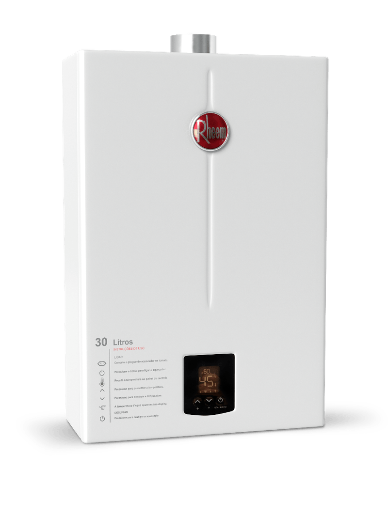 Aquecedor-RB3-30L-GLP-Digital-Exaustao-Forcada-Branco-Rheem