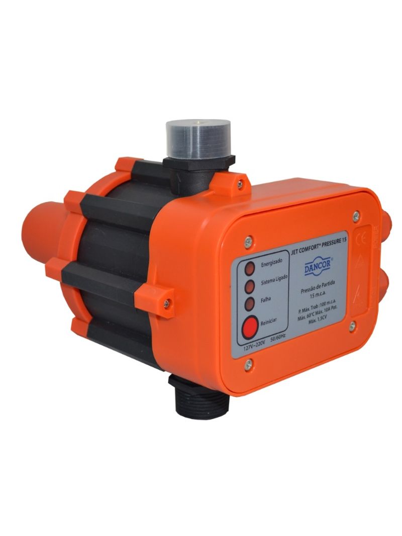 Jet-Comfort-Pressure-22-50-60hz-127-220V--Laranja-Preto-Dancor
