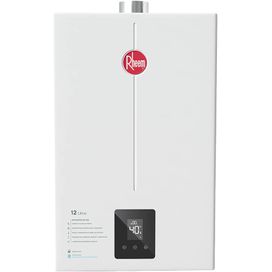 Aquecedor a Gás RB 12 Litros GN Digital Exaustão Forçada Bivolt Rheem