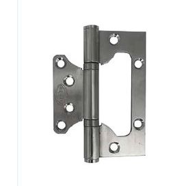 Dobradiça Sobrepor 4 X2,5""x2,0mm 3p Inox Cromado K604CR Geris