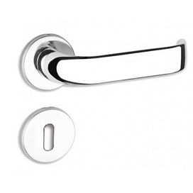 Fechadura 40 Interna Brava 1694B Roseta Cromado Haga