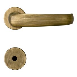 Fechadura  para Banheiro  5400 R66 MZ271 Oxidado Papaiz