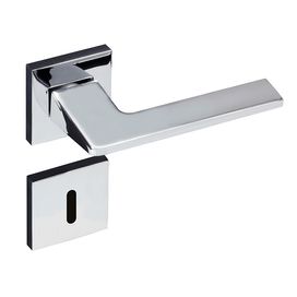 Fechadura ZM Sara Roseta 901/502 Interna Cromado Pado
