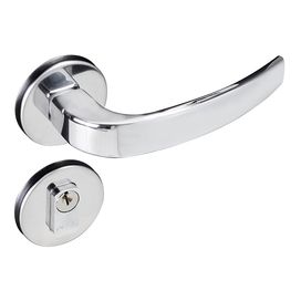 Fechadura Zamac Victória Roseta 930-80e Externa Cromado Pado