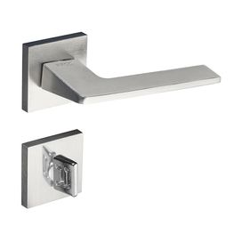 Fechadura ZM Sara Ros 502/90B Banheiro Cromado Acetinado Pado