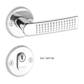 Fechadura 40 Externa Tok 26914B Roseta Cromado Haga