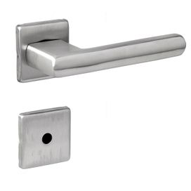 Fechadura 55 Banheiro 454 Roseta Inox Polido La Fonte
